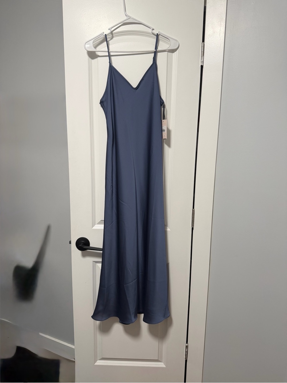 Buddy Grey Alice Matte Satin Dress
